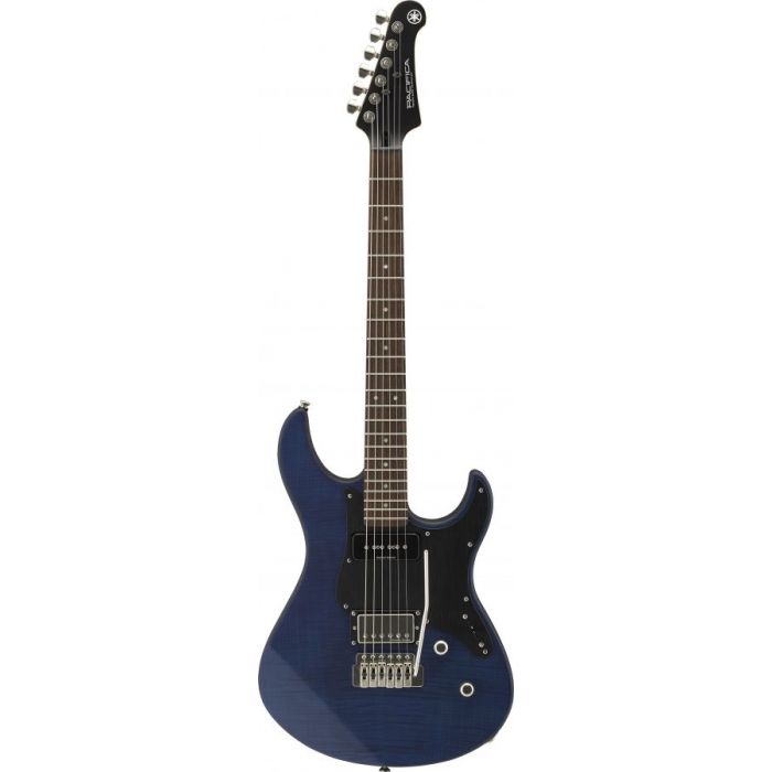 Yamaha 611VFMX Electric Guitar in Trans Blue