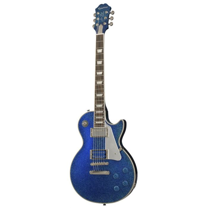 Tommy Thayer signature Epiphone Les paul guitar with an Electric Blue finish