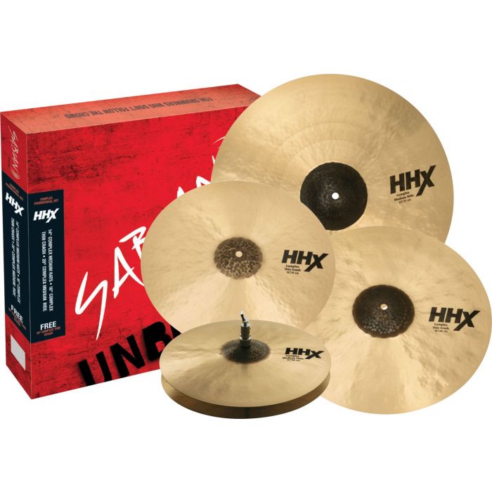 Sabian HHX Complex Promotional Set Cymbal Pack