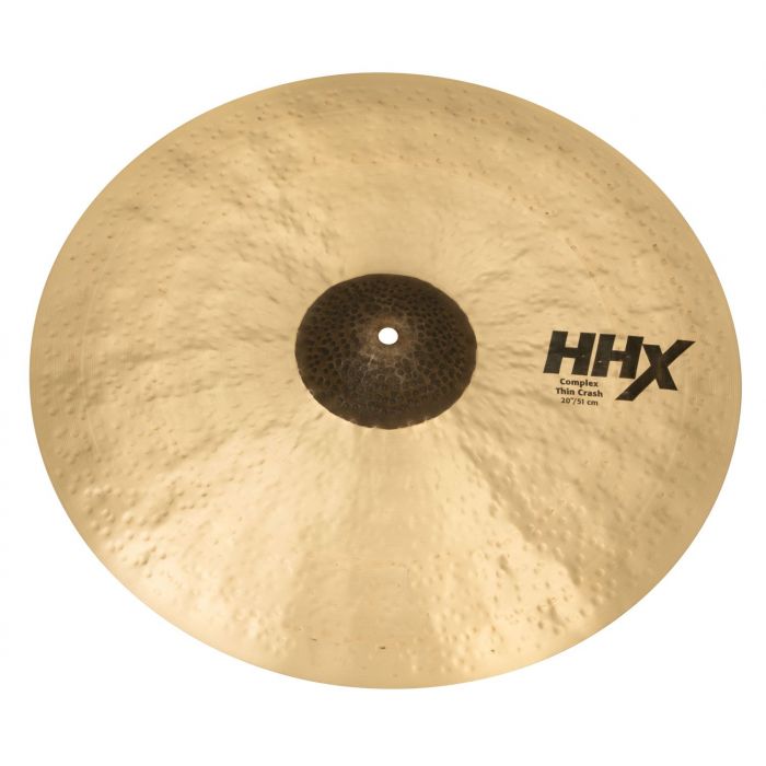 Sabian HHX 20 inch Complex Thin Crash Cymbal At An Angle