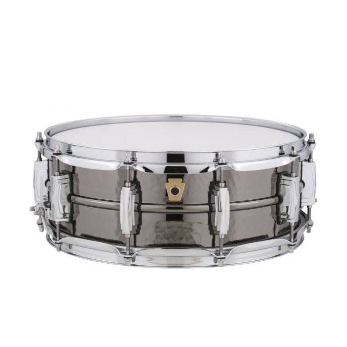 Ludwig Hammered Black Beauty 14 x 5 Snare Drum Front