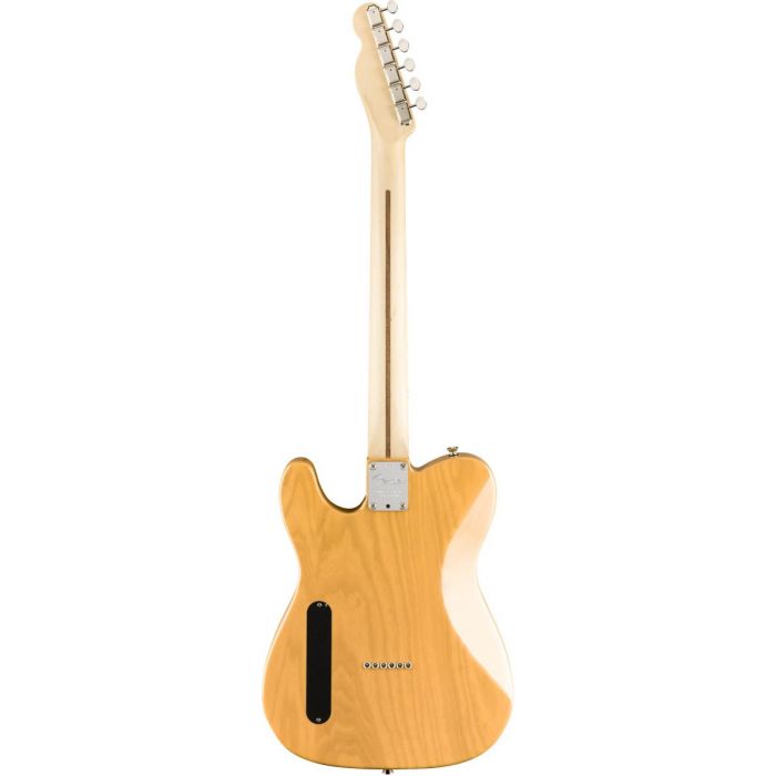 Rear view of a limited edition Fender Cabronita Telecaster in Butterscotch Blonde