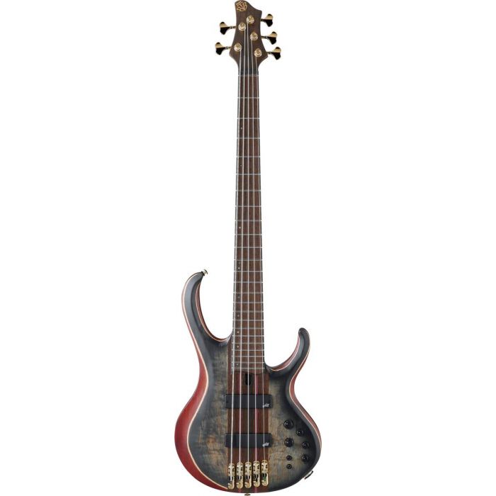 Ibanez BTB1905SM-SKB BTB Premium 5-String Bass with Gig Bag Surreal Black Burst