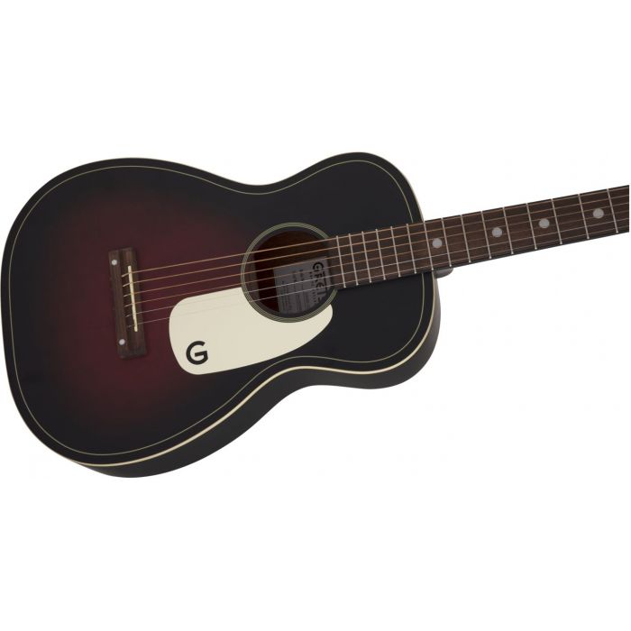Gretsch G9500 Jim Dandy 24 Scale Flat Top Guitar 2Color Sunburst Right Body