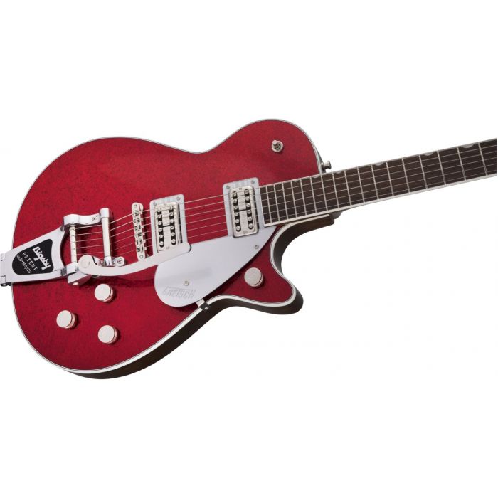 Gretsch G6129T Players Jet Red Sparkle Right Body
