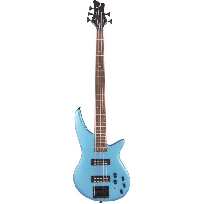 Jackson X Spectra Bass SBX V Electric Blue Front