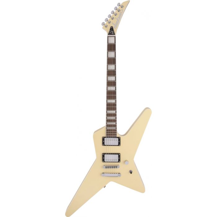 Jackson Pro Gus G. Star Ivory Front