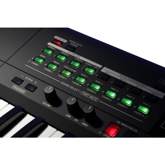 Korg i3 Music Workstation Controls