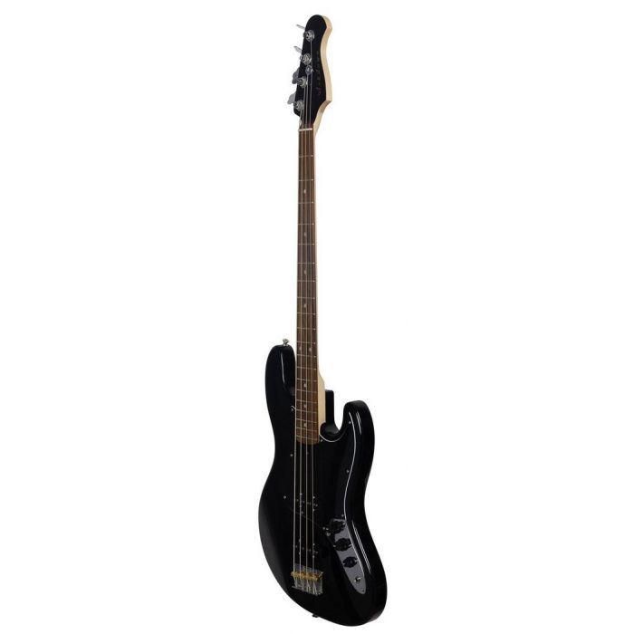 Front right-angled view of an Ashdown The Grail 4 Bass Guitar, Black