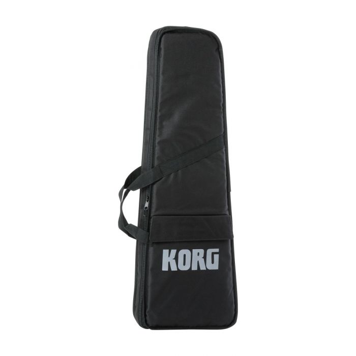 Full view of a Korg RK100S2-RD Keytar carry bag