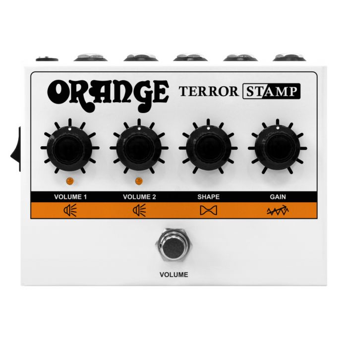 Full view of an Orange Terror Stamp - 20w Valve Hybrid Guitar Amp Pedal
