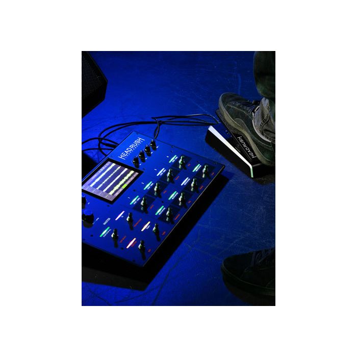 HeadRush Expression Pedal in Operation