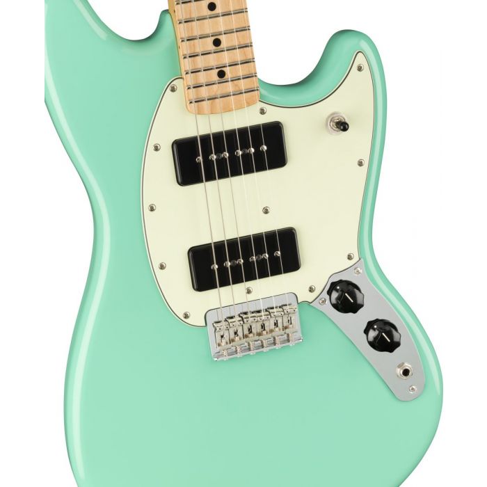 Fender Mustang 90 Seafoam Green Front Body