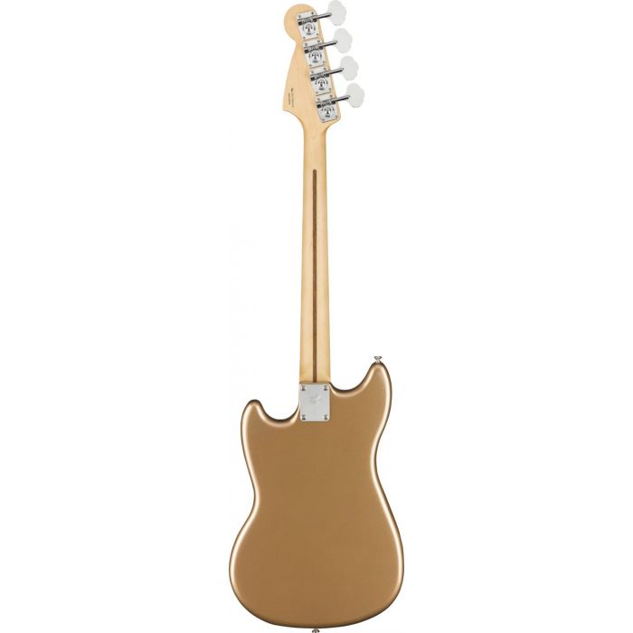 Fender Mustang Bass PJ Firemist Gold Back