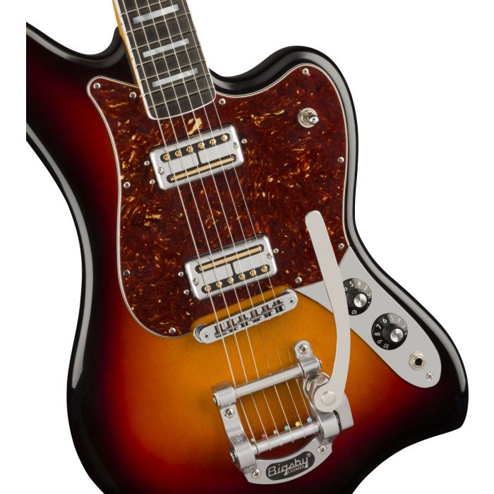 Fender Maverick Dorado Body Detail