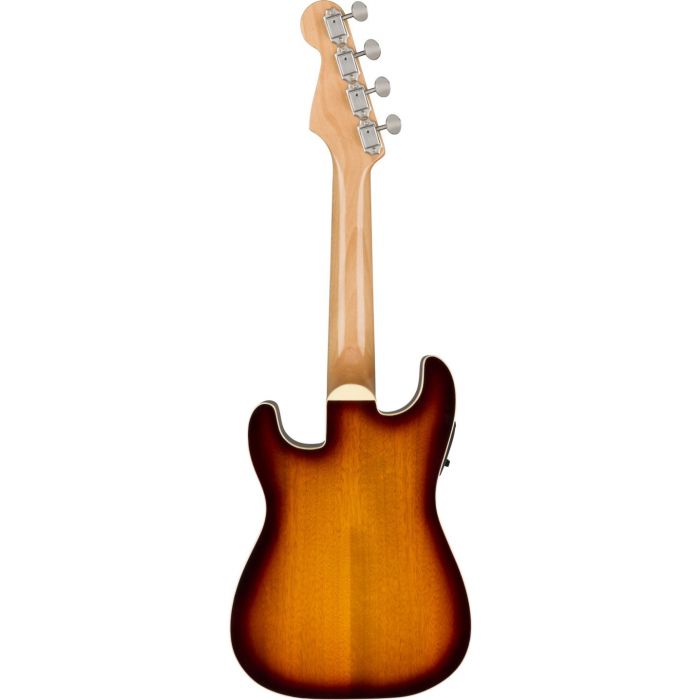 Fender Fullerton Stratocaster Uke Sunburst back