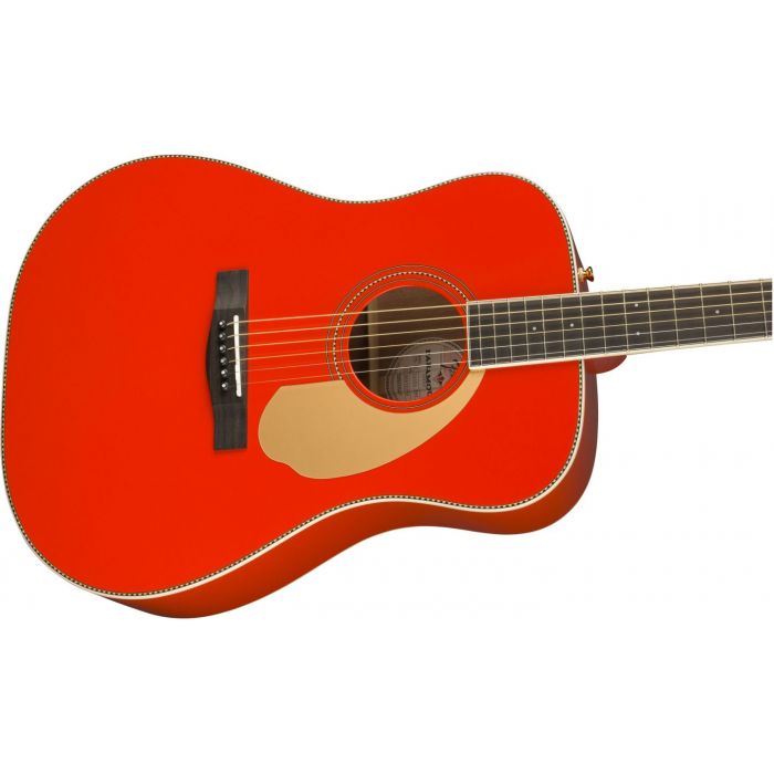 Fender LTD ED PM-1E Fiesta Red cntbdyright