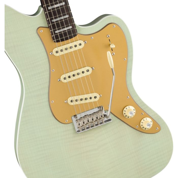 Fender Strat Jazz Deluxe Body Detail