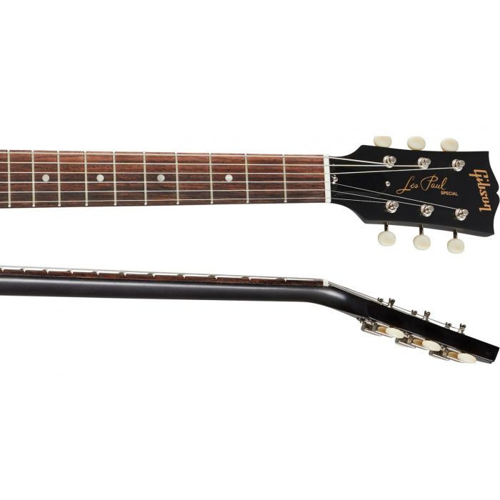 Gibson Les Paul Special Tribute Humbucker Ebony Vintage Gloss neck