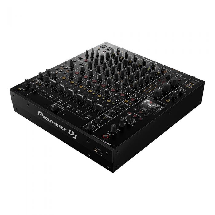 Pioneer DJM-V10 6-Channel DJ Mixer Angled Side