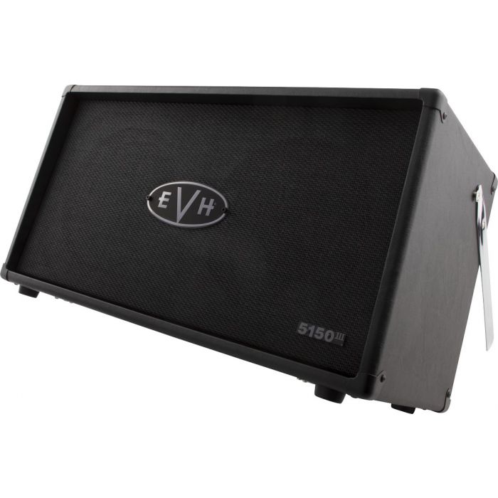 Left View of EVH 5150III 50S 2x12 Speaker Cab with Kickstand