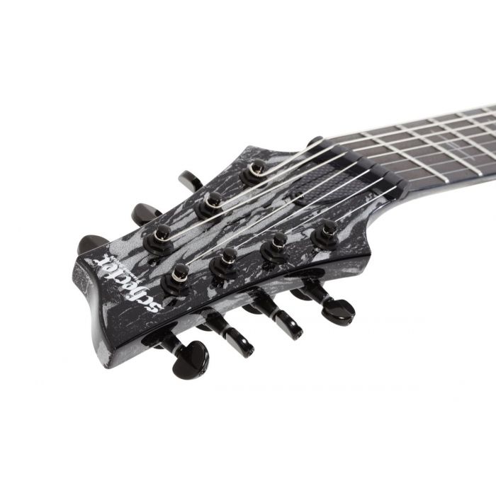 Schecter C-7 Multiscale Silver Mountain Tuners