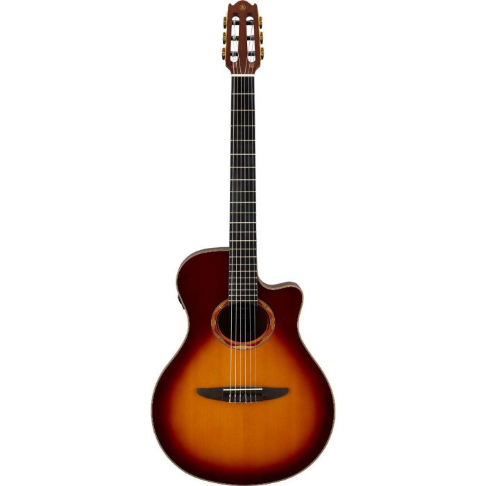 Yamaha NTX3 Electro Acoustic Nylon Guitar, Brown Sunburst