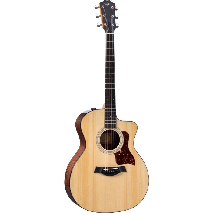 Full frontal view of a Taylor 214ce Plus Electro Acoustic Guitar