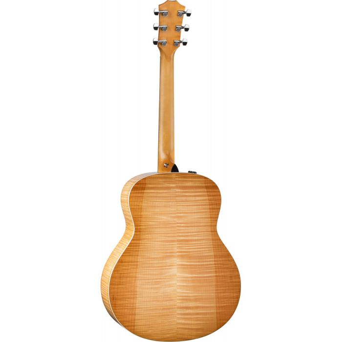 Full rear-side view of a Taylor 618e Electro Acoustic Guitar