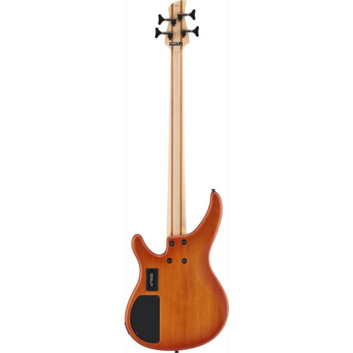Yamaha TRBX505 4-String Bass in Brick Burst Rear