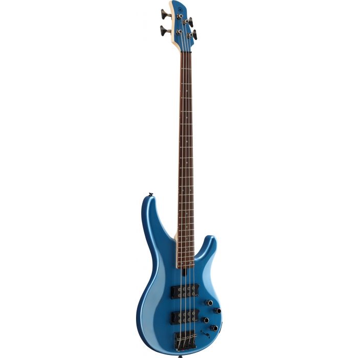 Yamaha TRBX304 4-String Bass Factory Blue Front Angle