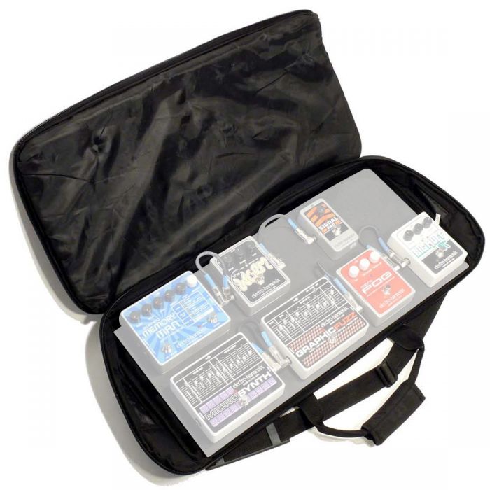 EHX Pedal Bag In Use (Please Note: The Pedals Pictured Are Not Included)