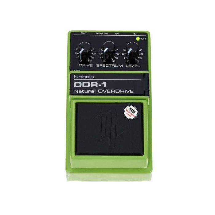 Top-down view of a Nobels ODR-1BC Overdrive Pedal