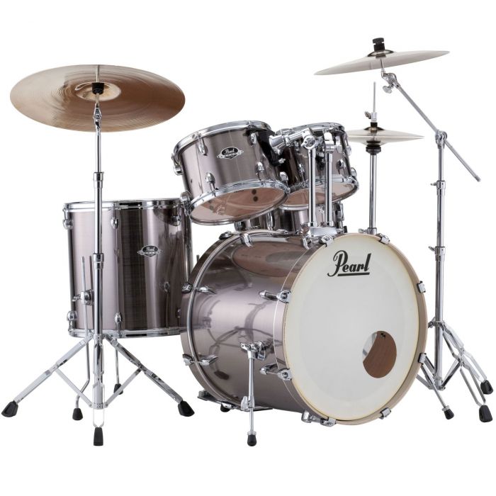 Pearl Export EXX 5pc 22in Drum Kit Smokey Chrome