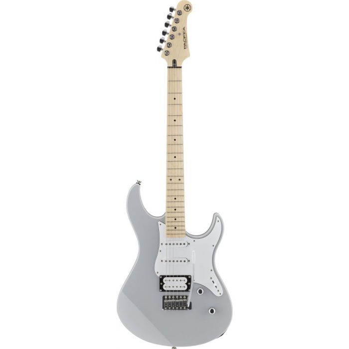 Yamaha Pacifica 112VM Electric Guitar, Grey Front View