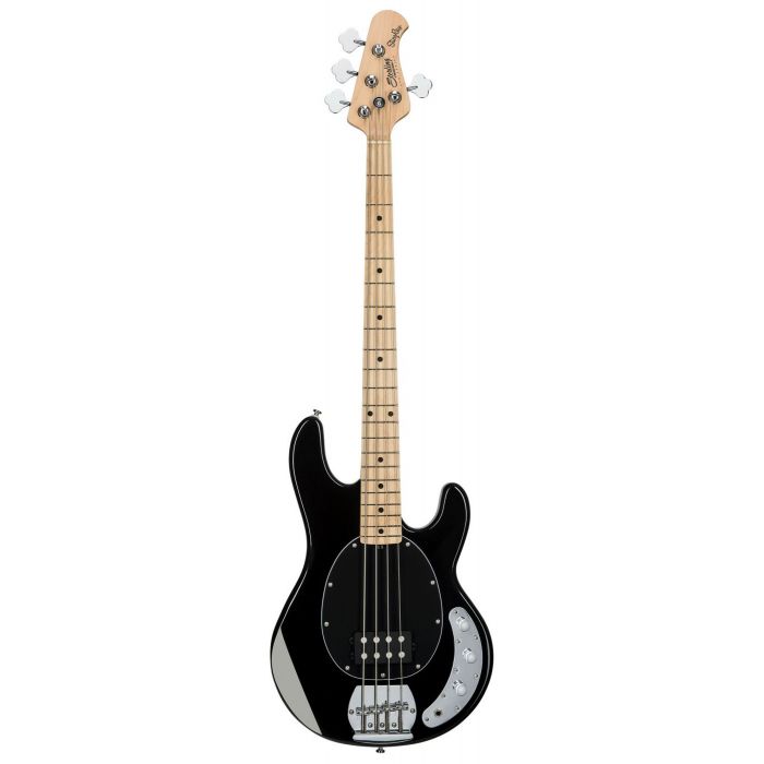 Full frontal view of a Sterling By Music Man SUB Series Ray4 Bass, Black