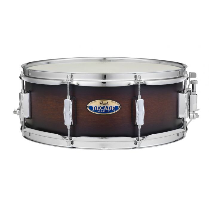 Pearl Decade Maple Snare Drum Satin Brown Burst 14 x 5.5