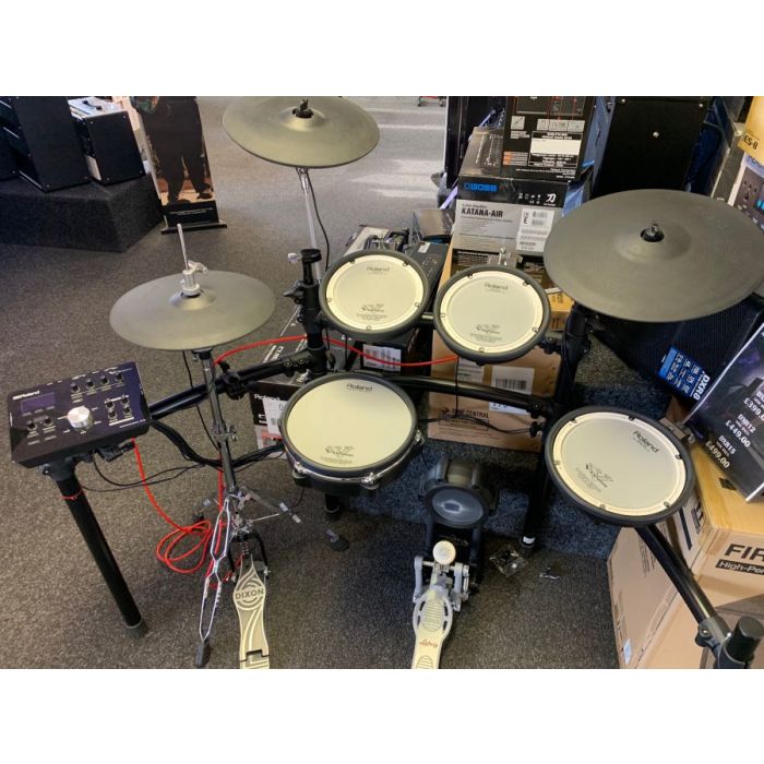 Full top-down view of a B Stock Roland TD-25K Electronic Drum Kit