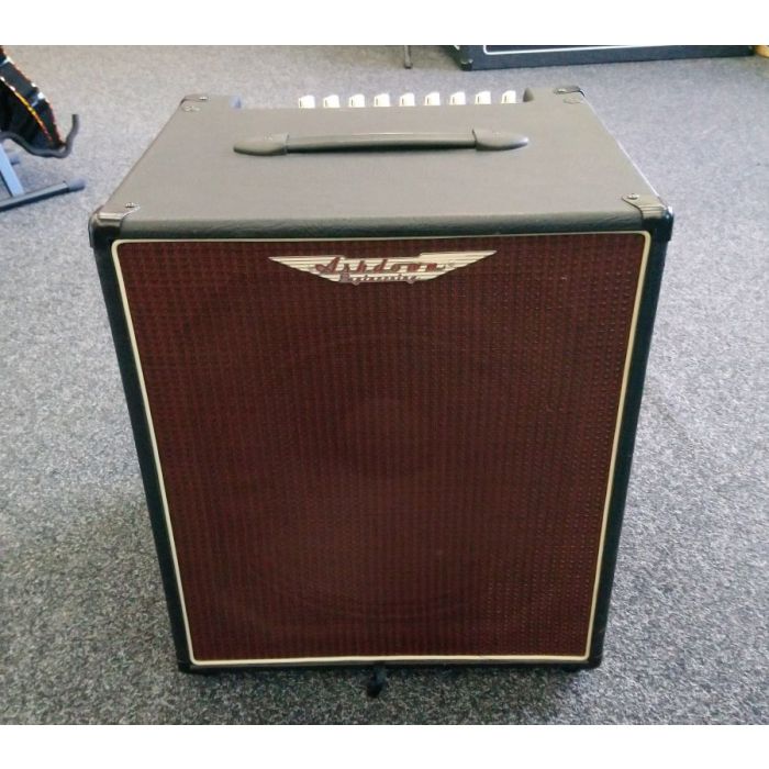 Full frontal view of a B-Stock Ashdown AAA 120 15T 120w Bass Combo