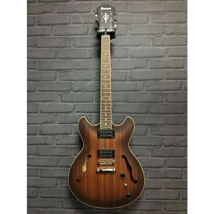 B-Stock Ibanez AS53 Hollow Electric Guitar Tobacco Flat 