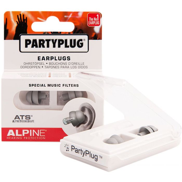 Alpine PartyPlug Earplugs Silver