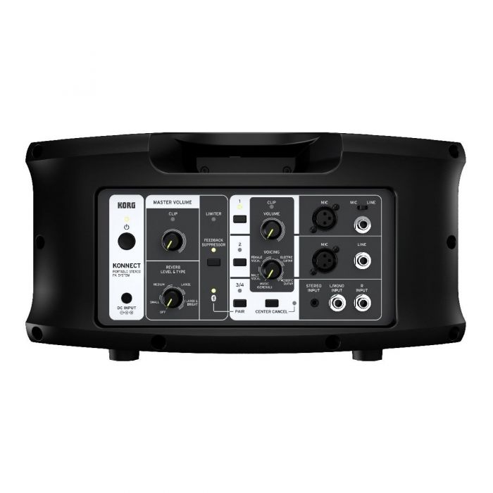 Korg Konnect Portable Stereo PA System Connections