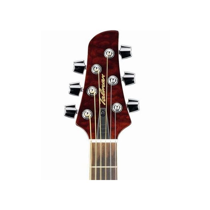 Ibanez TCM50E Talman Electro-Acoustic Guitar Body Headstock