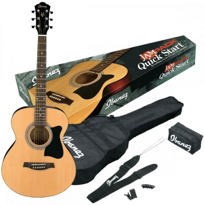 Ibanez VC50NJP-NT Acoustic Guitar Jam Pack