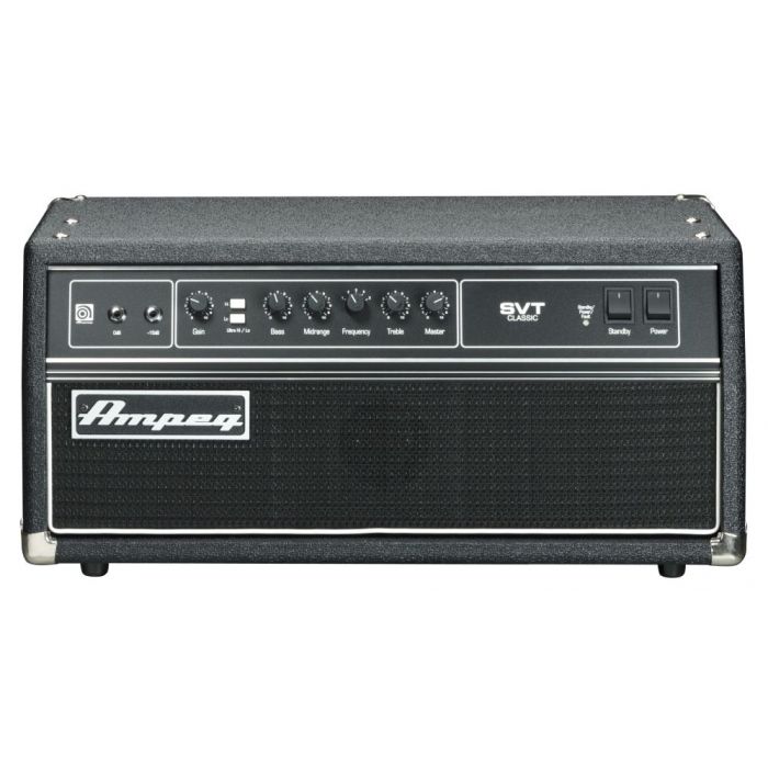 Full frontal view of an Ampeg SVT-CL Bass Valve Amp Head