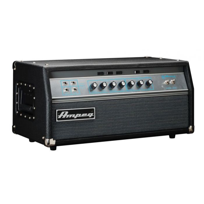 Front angled view of an Ampeg SVT-VR Bass Guitar Amp Head