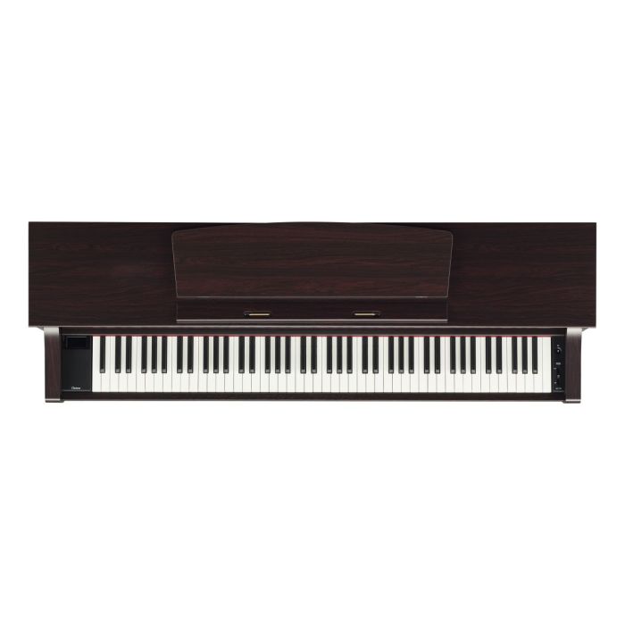 Top Down View of Yamaha CLP-775 Digital Piano Rosewood