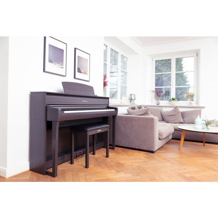 Yamaha CLP-775 Digital Piano Dark Walnut In The Home