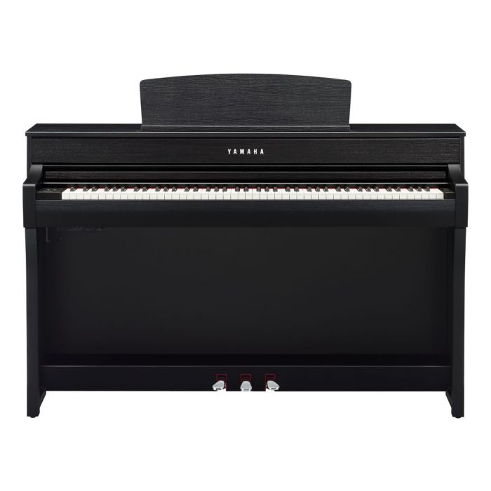 Front View of Yamaha CLP-745 Digital Piano Black