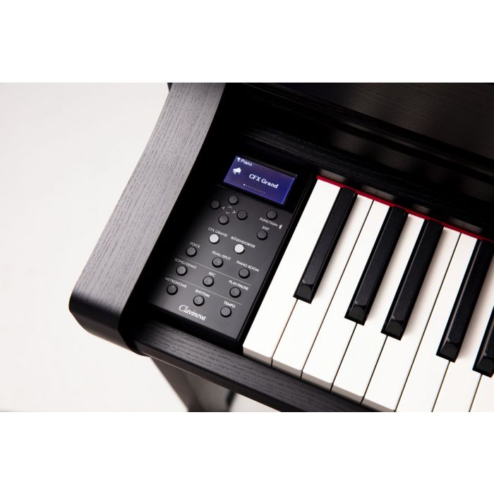 Yamaha CLP-745 Digital Piano Black Control Panel